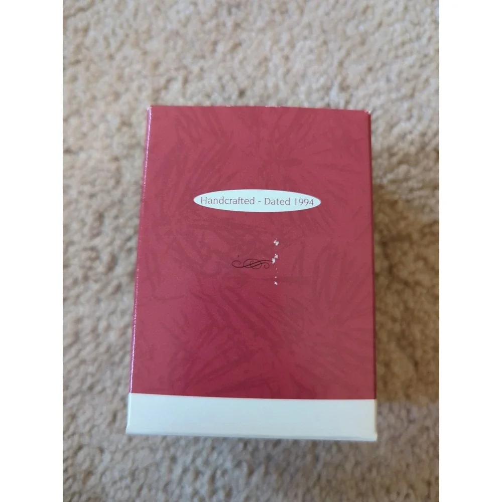 Hallmark Keepsake Ornament 1994 Champion Teacher Apple Orig Box‎